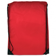 Plecak workowy poliestrowy czerwony
