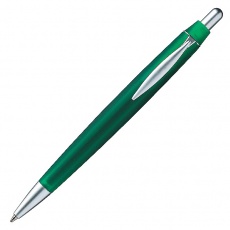 Długopis Albany zielony, wkład czarny