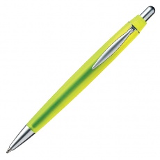 Długopis Albany żółty, wkład czarny