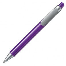 Długopis Athens fioletowy z czarnym wkładem