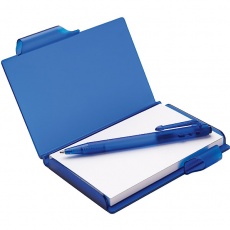 Notes z długopisem niebieski