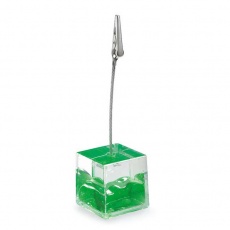 Stojący klips Liquid gel zielony