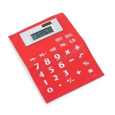 Kalkulator Flexi czerwony
